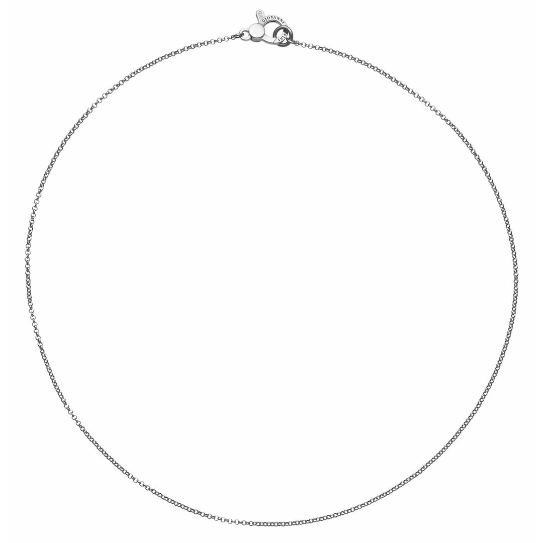 Giovanni Raspini Necklace Rolò thin silver 925 10854