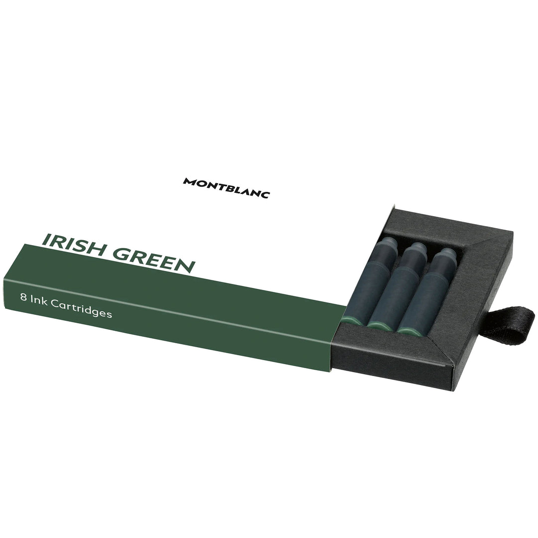 Montblanc Ink in cartridges 8 pieces Irish Green 128204