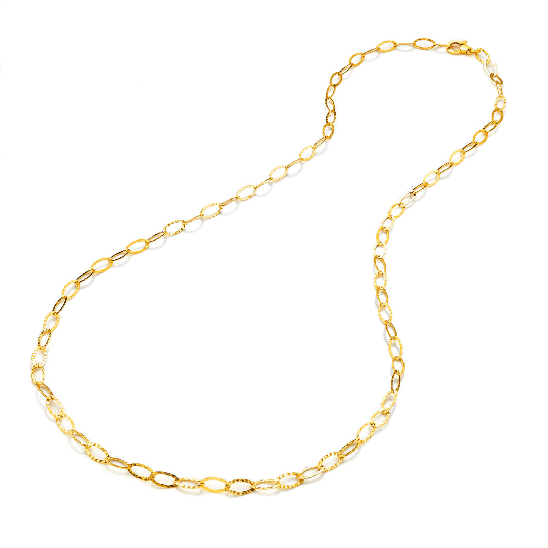 Giovanni raspini ovale кустарник честный серебро 925 финиш Pvd Gold 8560-60
