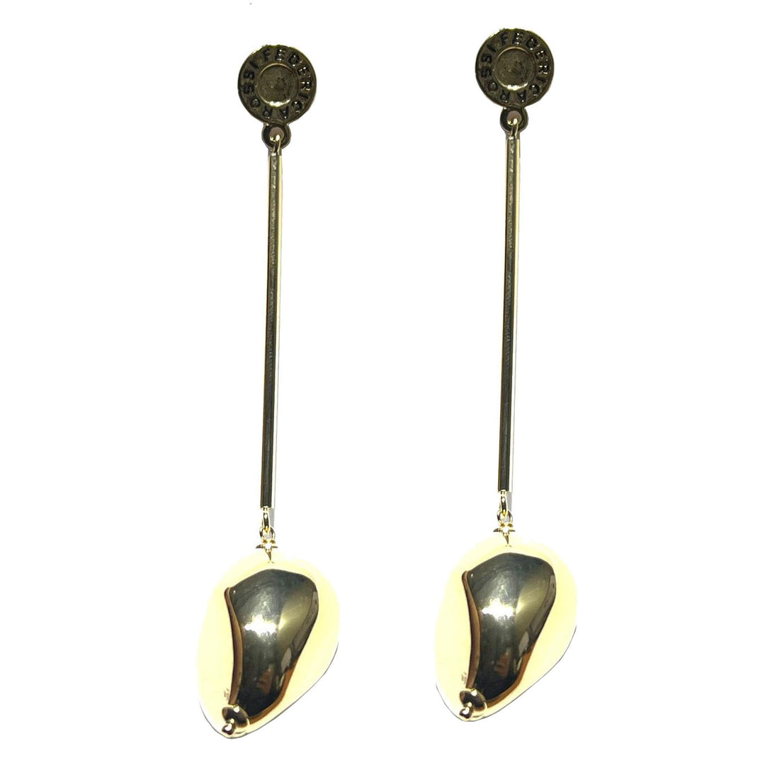 Federica Rossi pendant earrings bon bon bronze bronze pvd gold18 kt fr.or.04