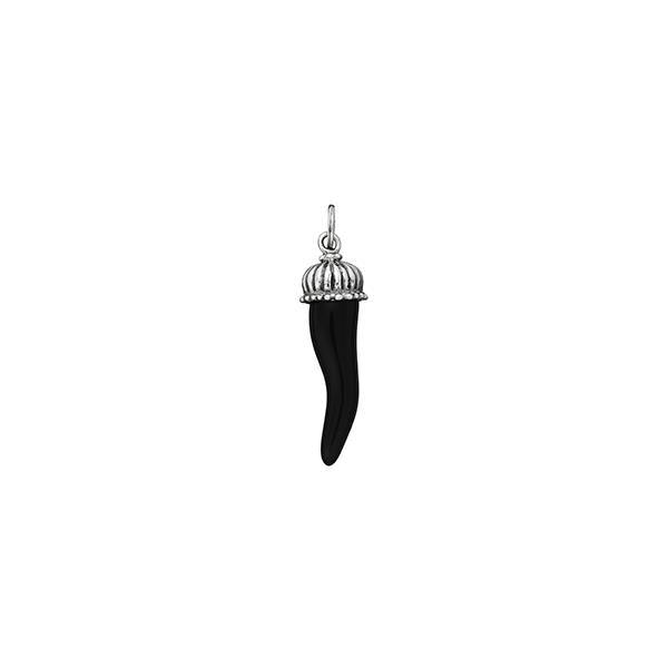 Giovanni Raspini charm Corno Nero Piccolo Cupola argento 925 8768 - Gioielleria Capodagli