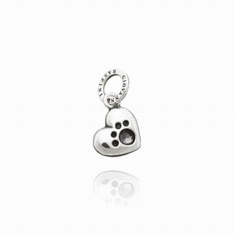 Giovanni Raspini charm Cuore Dog argento 925 6051 - Gioielleria Capodagli
