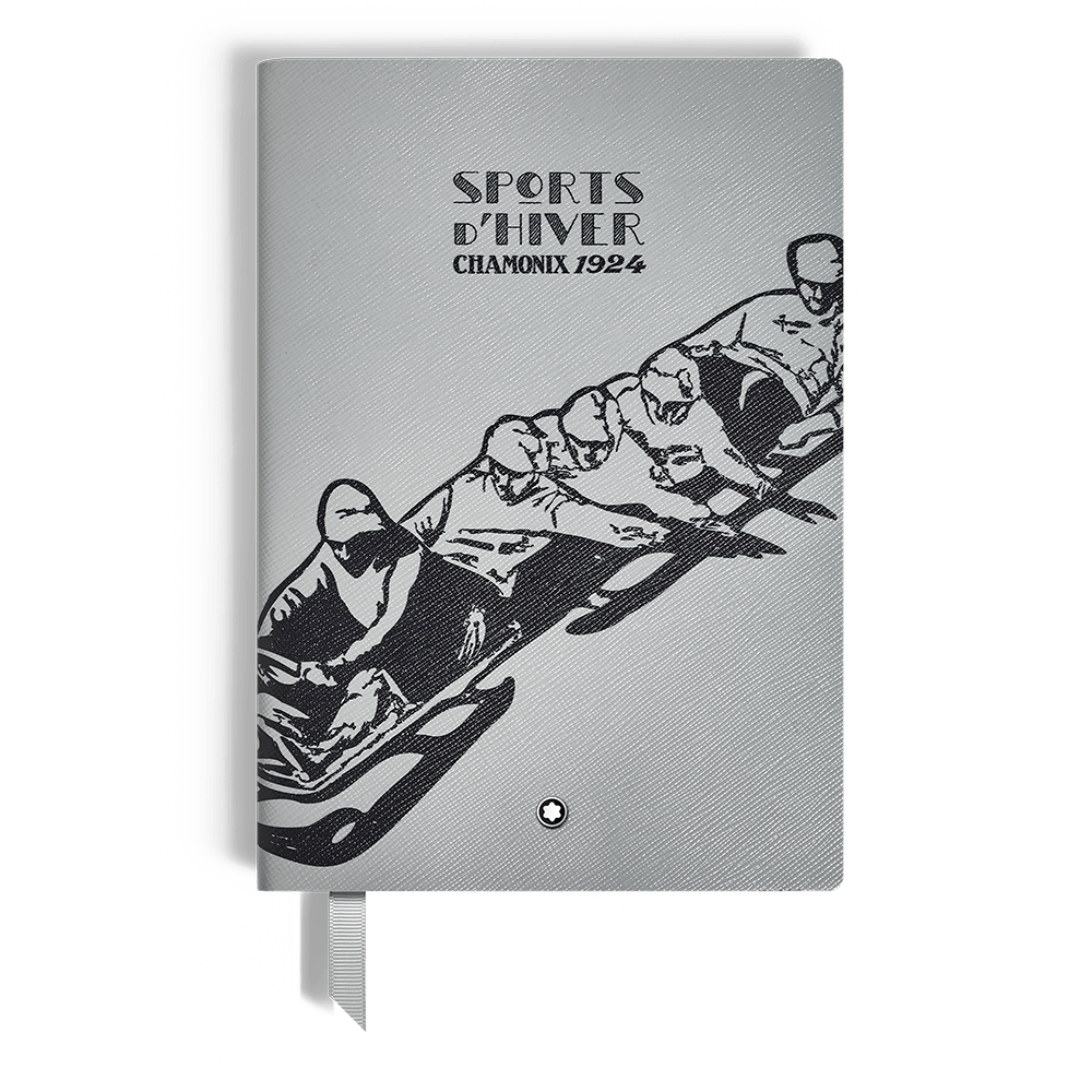 Montblanc Notebook #146 A LIGHTER MEISSERück x Olympic Heritage Chamonix 1924 Gray 132988