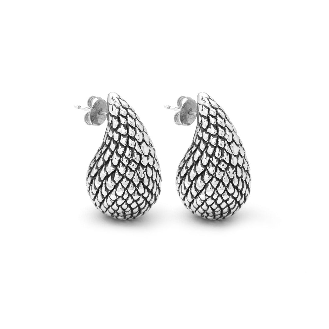 Giovanni Raspini Earrings Drop Serpent Silver 925 12031