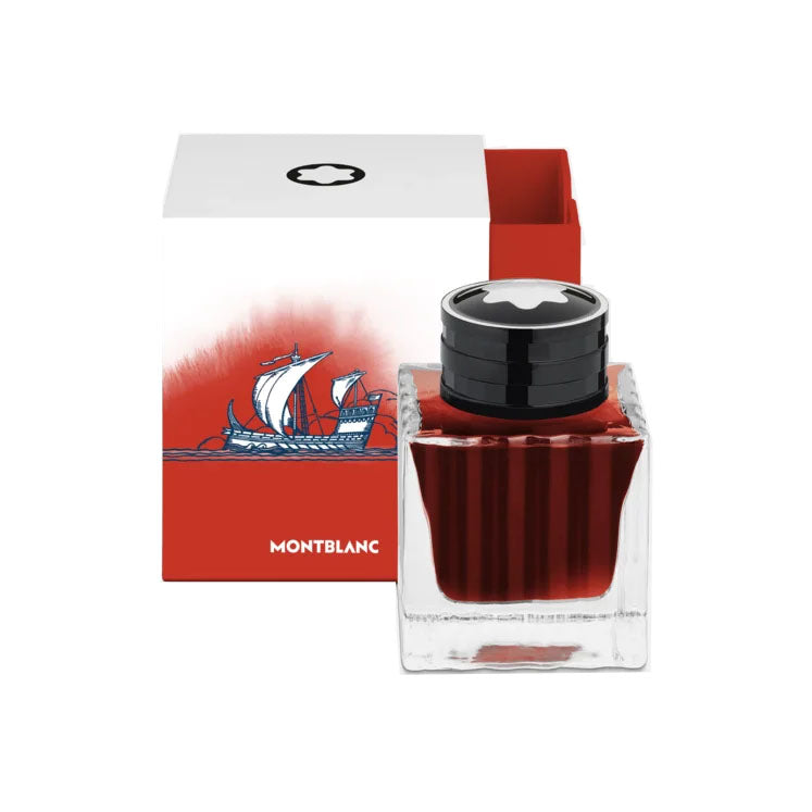 Montblanc Ink Boccetta 50 мл Meisterstück x Олимпийское наследие Paris 1924 Red 132952