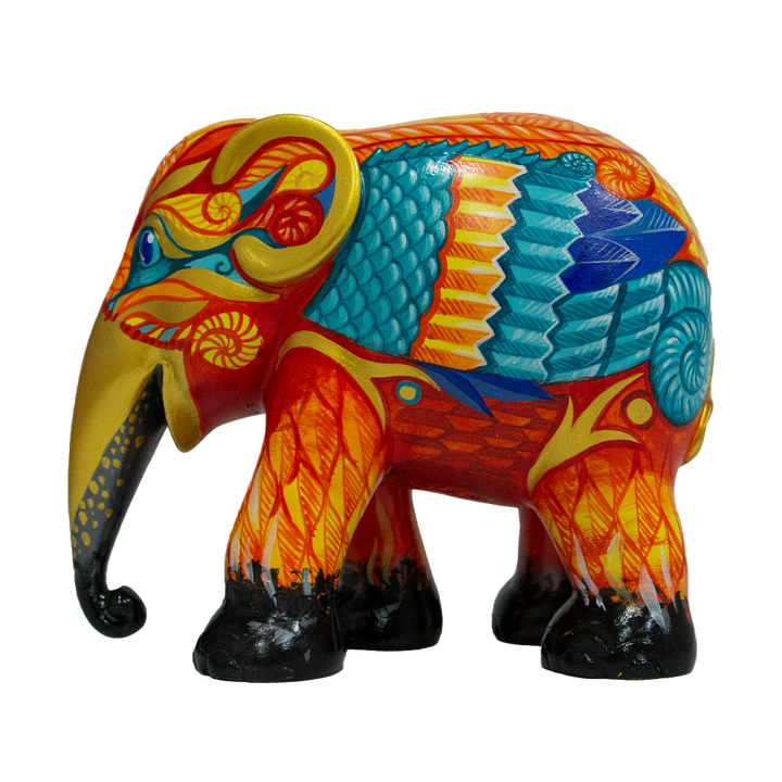 Слонный парад Elefante Phoenix из пепла