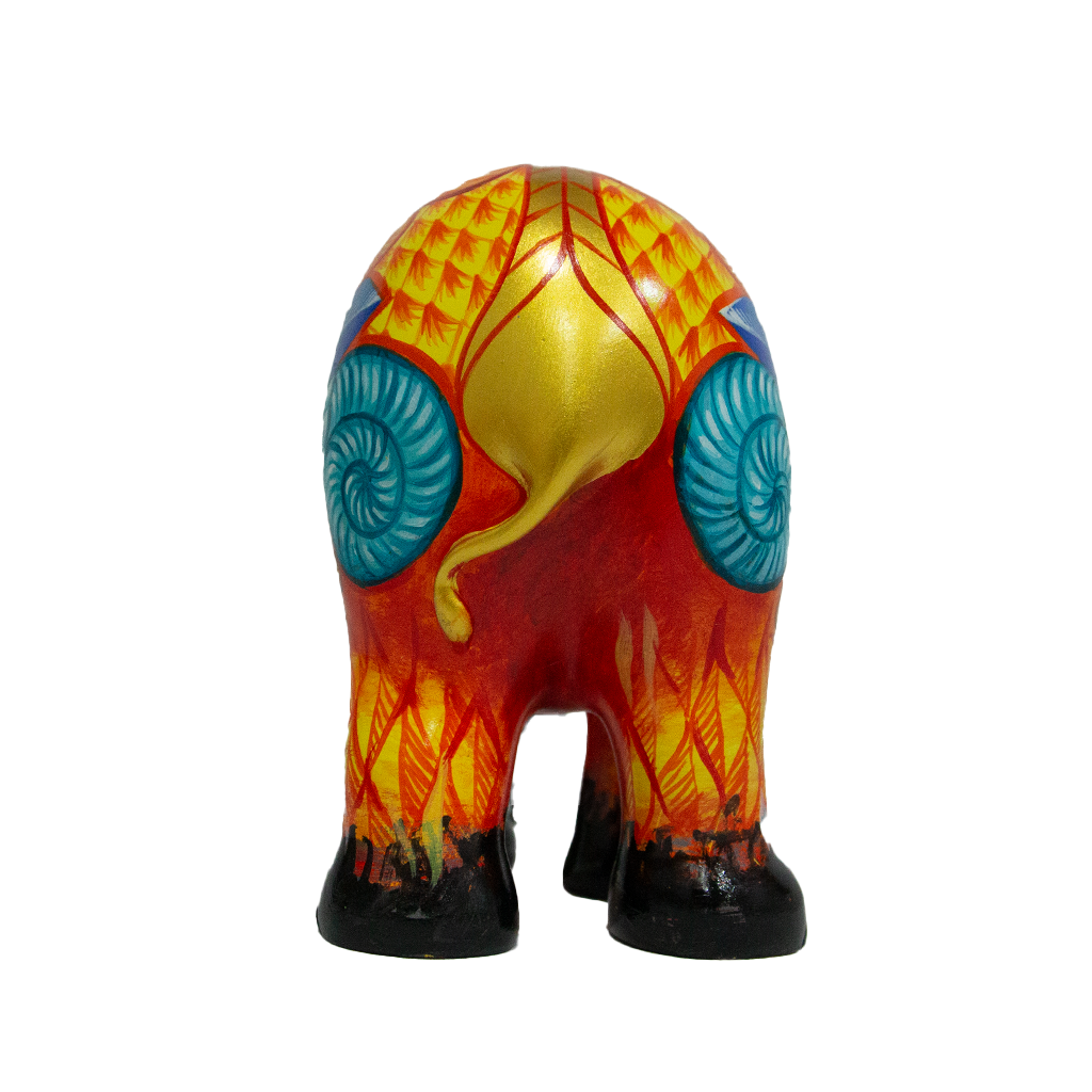 Слонный парад Elefante Phoenix из пепла