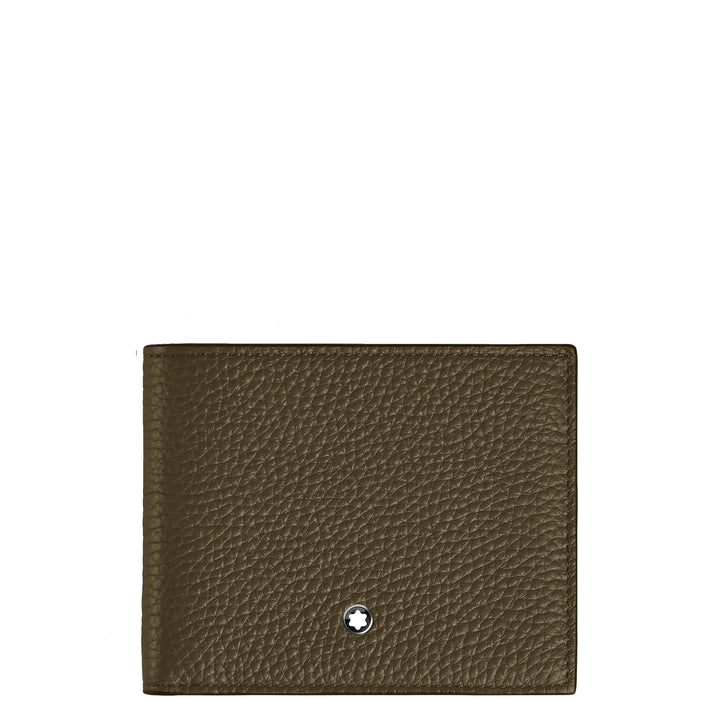 Портфолио Montblanc с Portamonete 4 Haki Copartments 220216