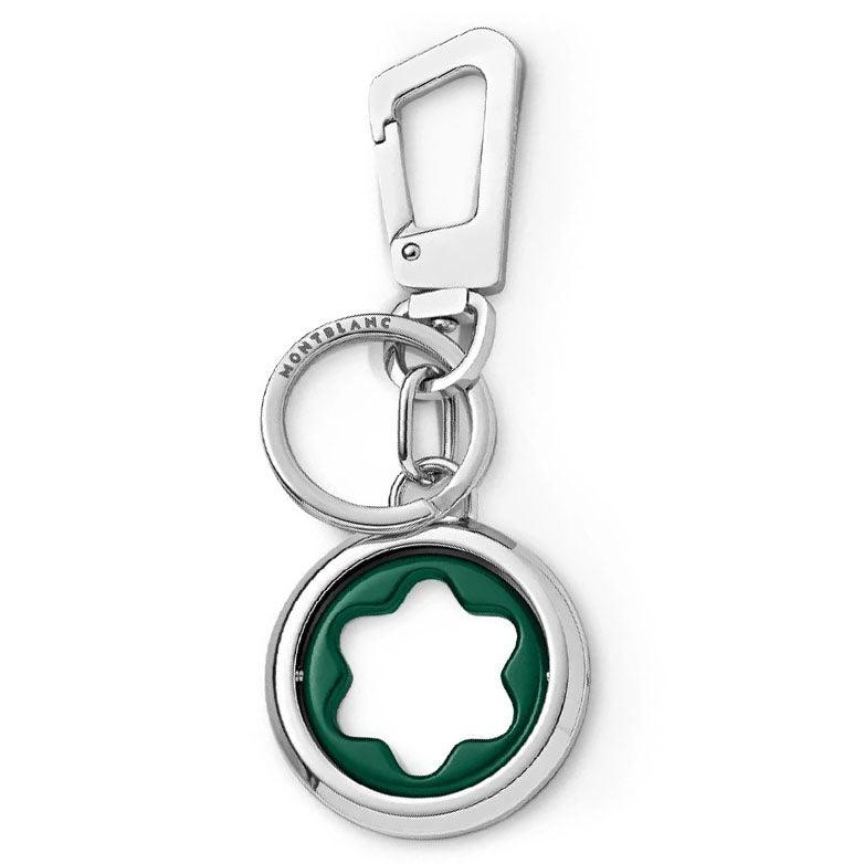 Кольцо для ключей Montblanc Meisterstück Вращающийся эмблема зеленого цвета 131104