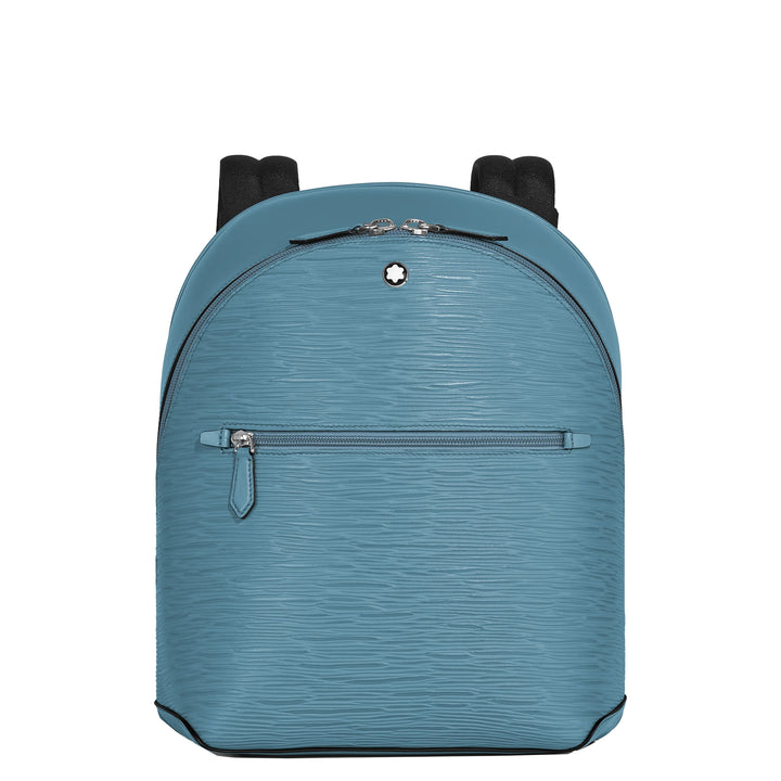 Montblanc small backpack 4810 Smoky Blue 199325