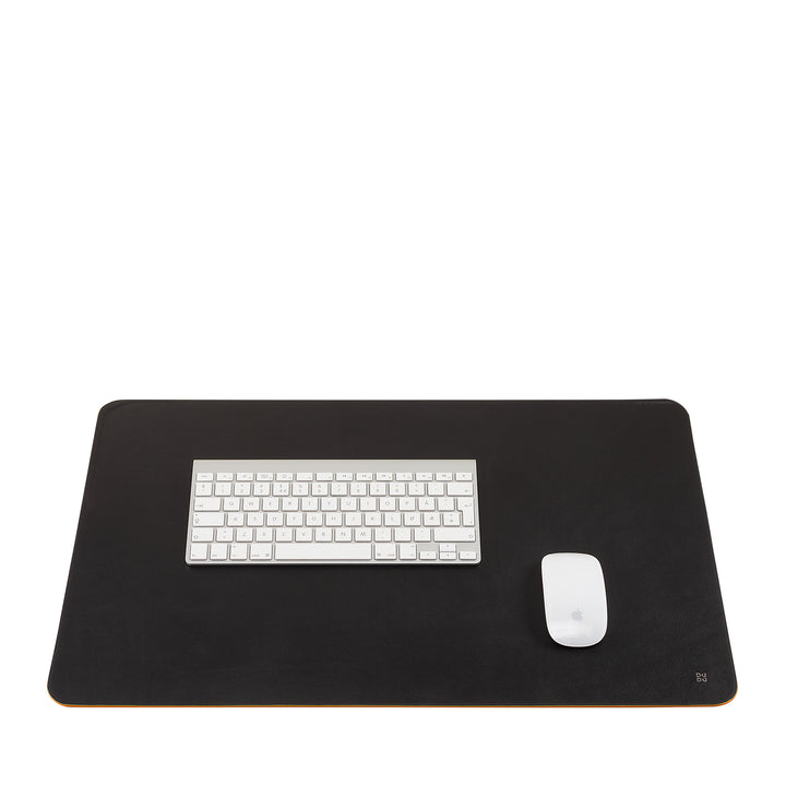Dudu Underbow Desk Office в двухцветной коже 61x40 см, двойной пролетающий, мягкий не скольжение без швов