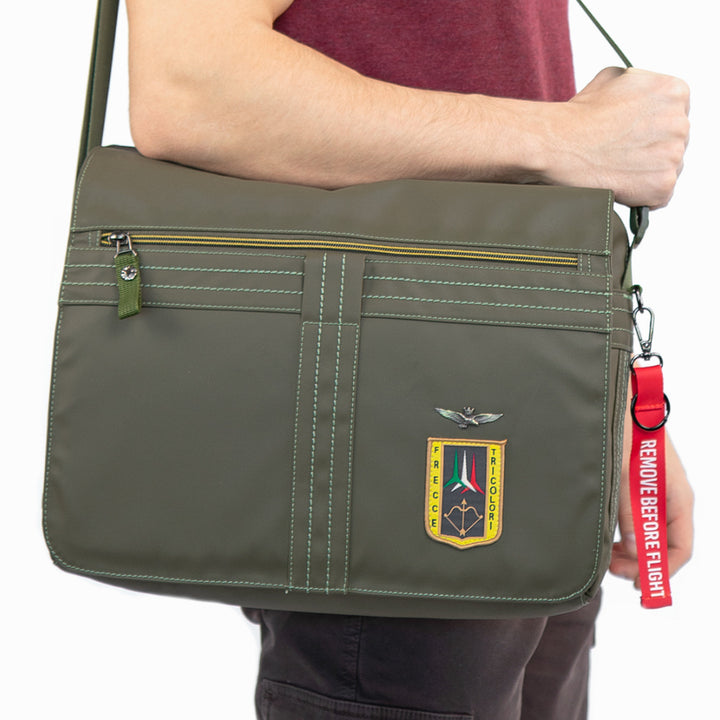 Aeronautica Military Messenger Портативный PC Техническая ткань AM347-BL