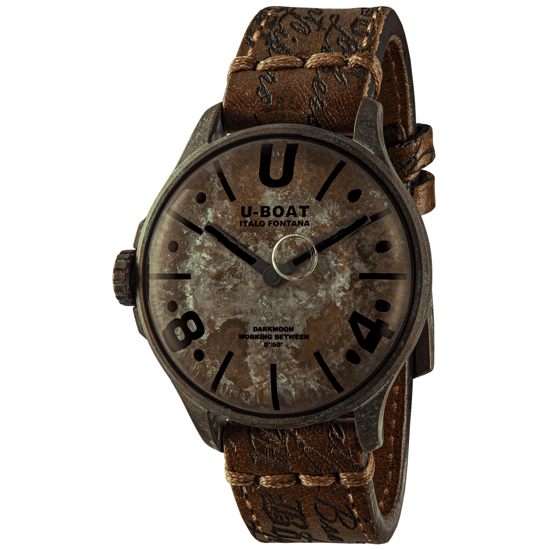 U-Boat darkmoon watch unique 44mm quartz steel finish pvd bronze 9600