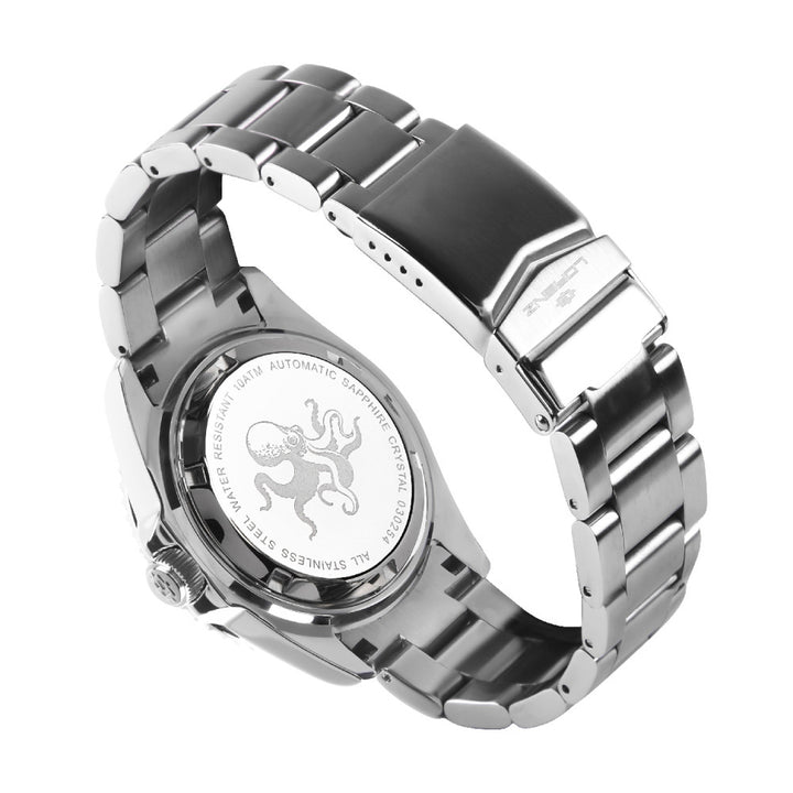 Lorenz Tako 43mm Watch Automatic Black Steel 030254pp