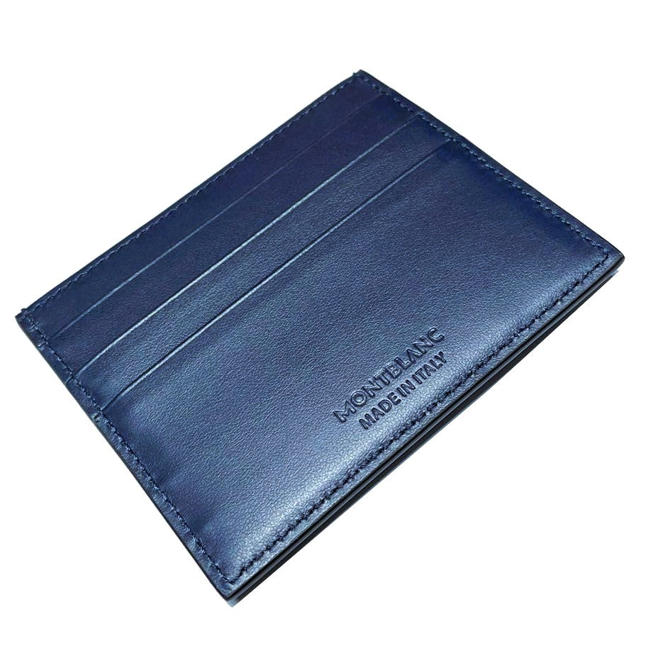 Montblanc Extreme 3.0 синий держатель карт 6 отсеков 198079