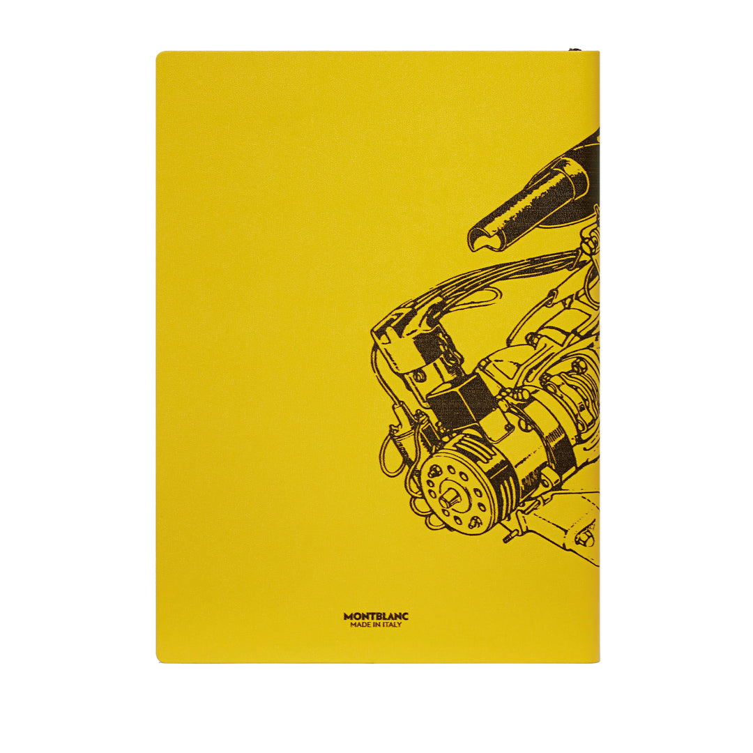 Montblanc Note Block #146 A Lines Montblanc Великие персонажи Enzo Ferrari Special Edition Giallo Modena 134717