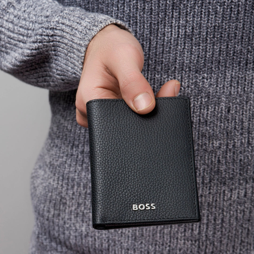 Карты Hugo Boss Cards складывает классический грип -черный Hle416a