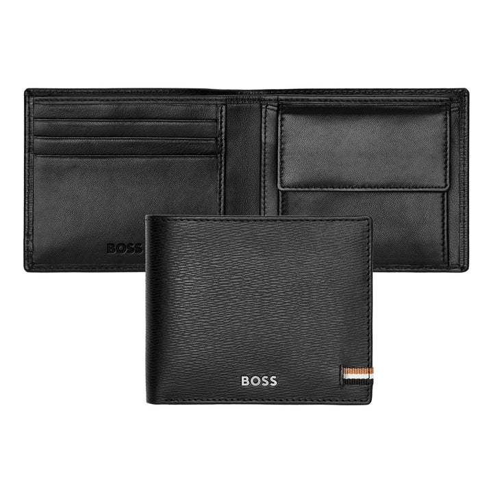 Кошелька Hugo Boss приносит деньги, знаменитый черный HLM421A