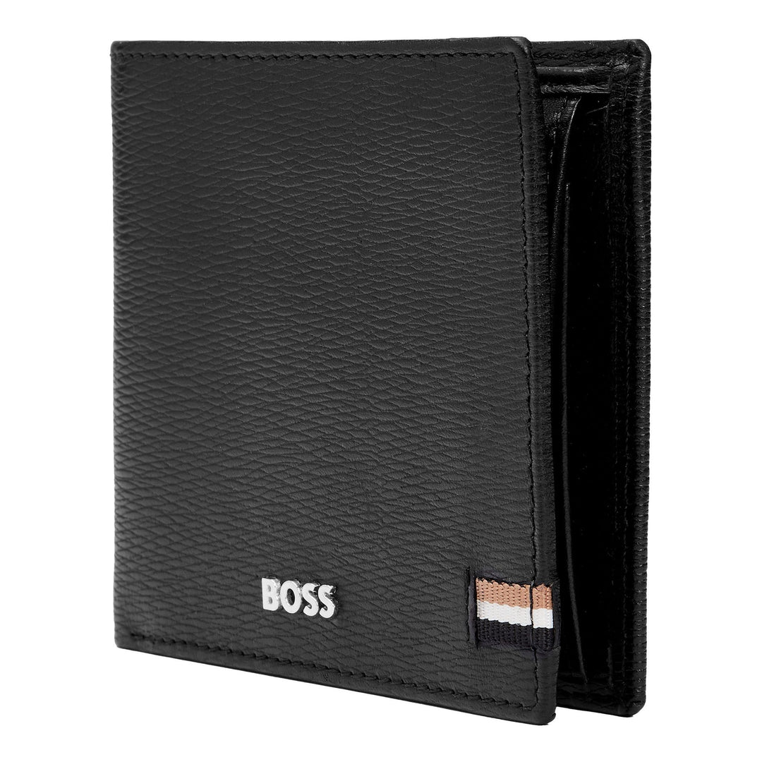 Кошелька Hugo Boss приносит деньги, знаменитый черный HLM421A