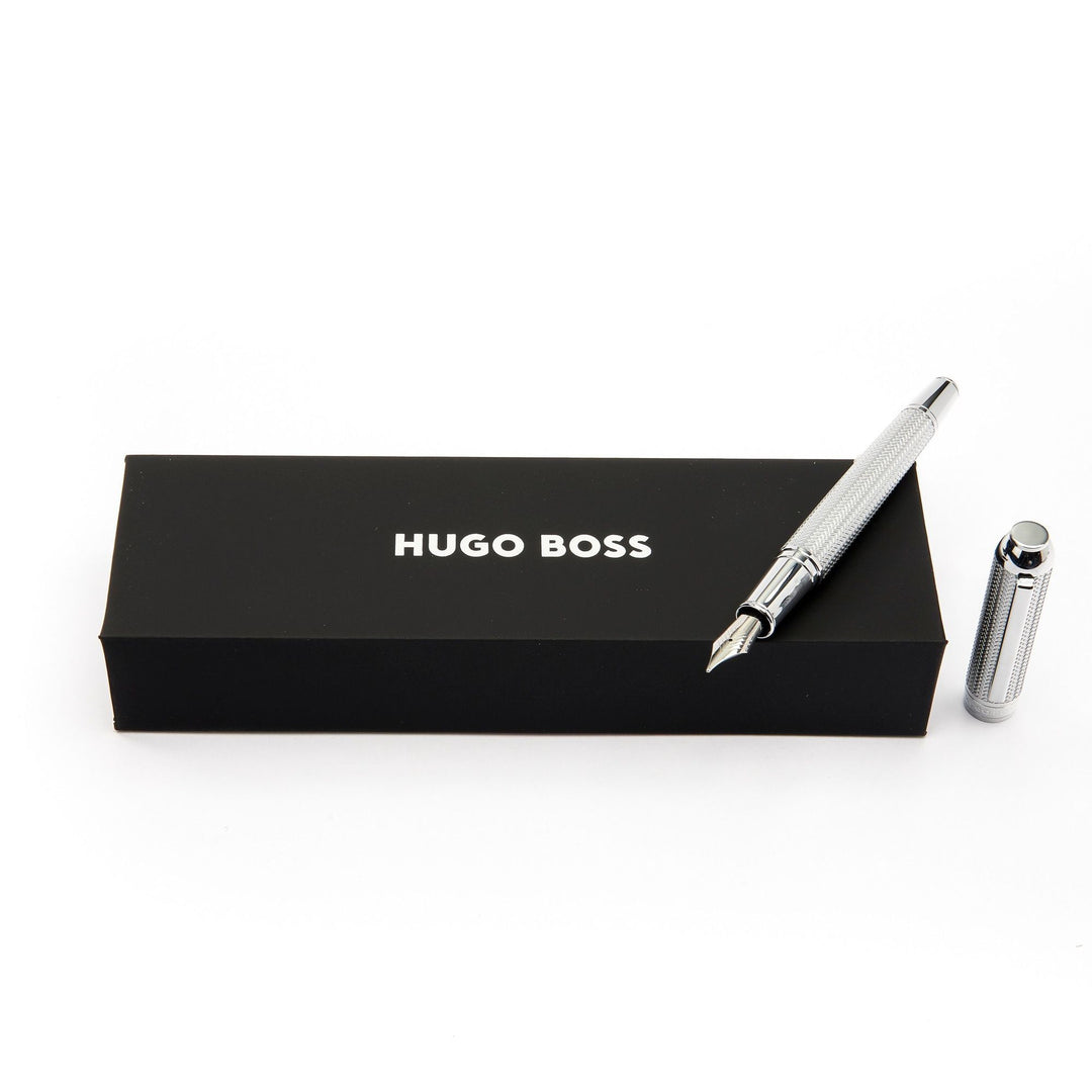 Hugo Boss Penne Food Pen Elemental Silver HSI4652C