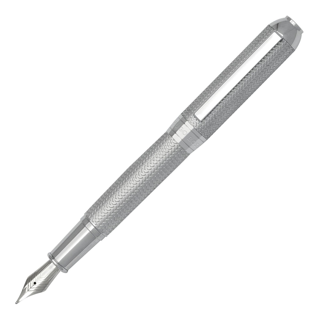 Hugo Boss Penne Food Pen Elemental Silver HSI4652C