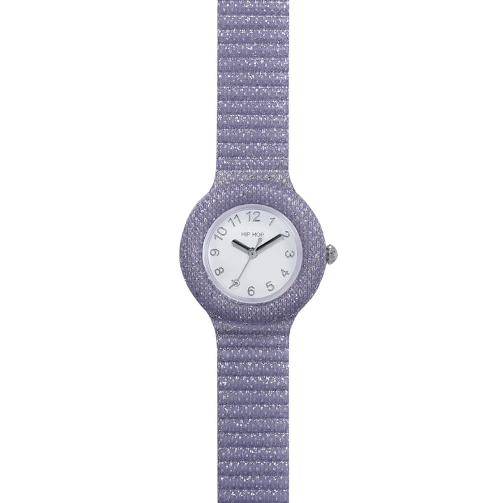 Хип -хоп лилак Shimmer Crush Collection 28 мм HWU1246 Watch Watch