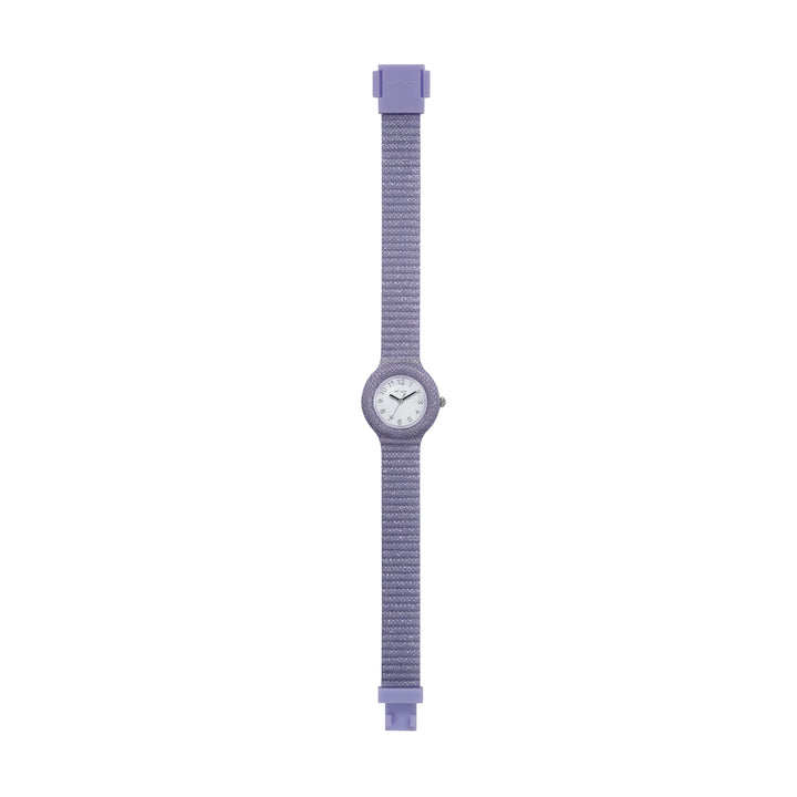 Хип -хоп лилак Shimmer Crush Collection 28 мм HWU1246 Watch Watch