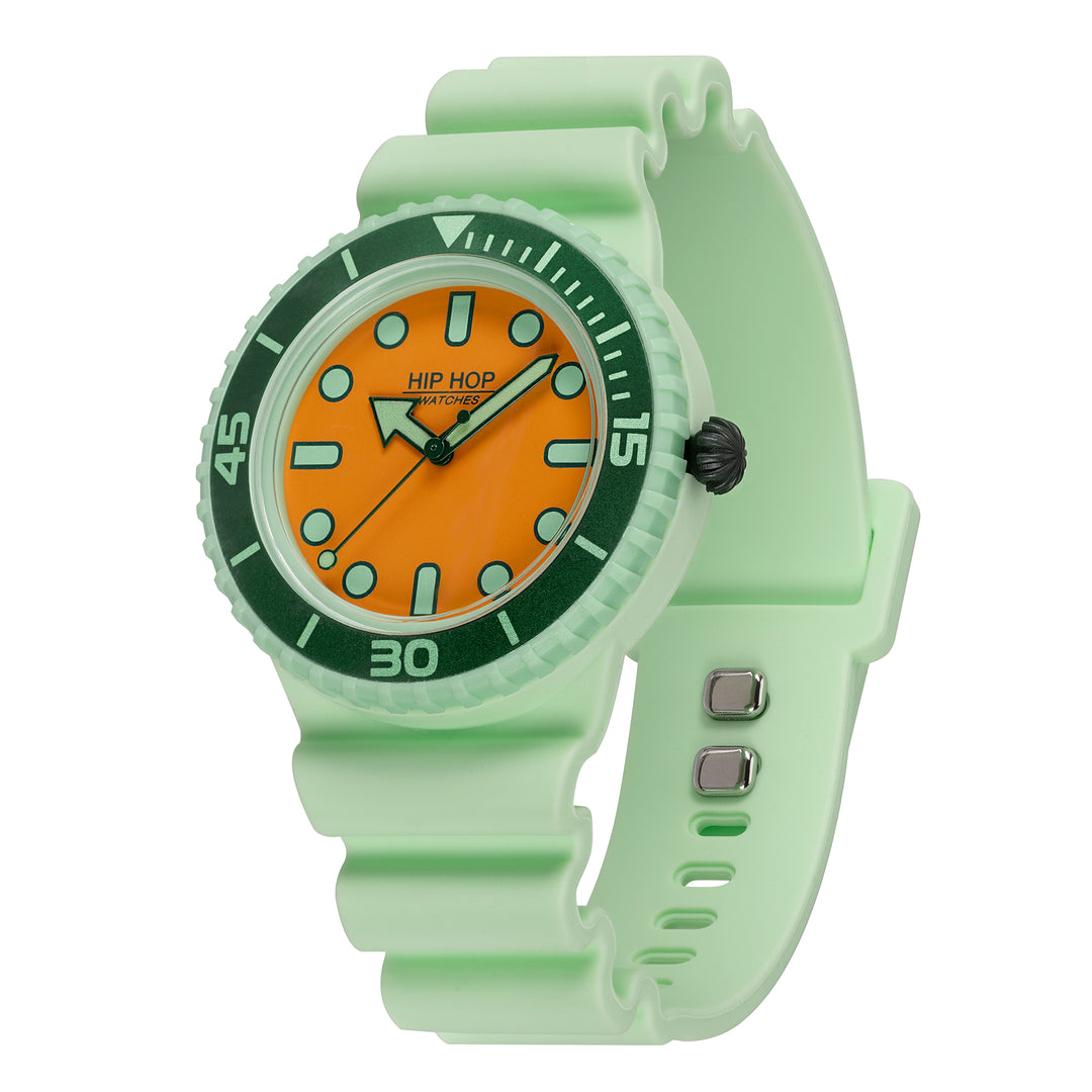 Hip Hop Litgh Green/Green Master Collection 41 мм HWU1260 WATCH