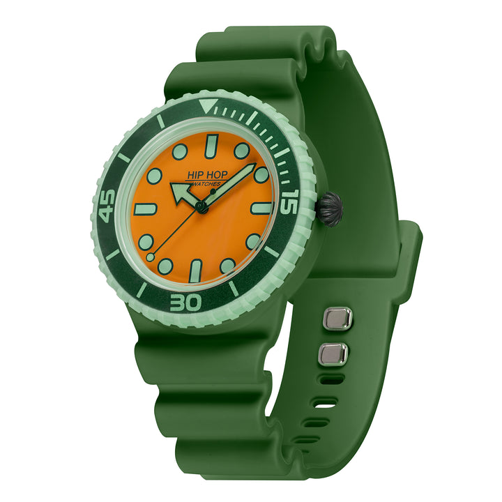 Hip Hop Litgh Green/Green Master Collection 41 мм HWU1260 WATCH