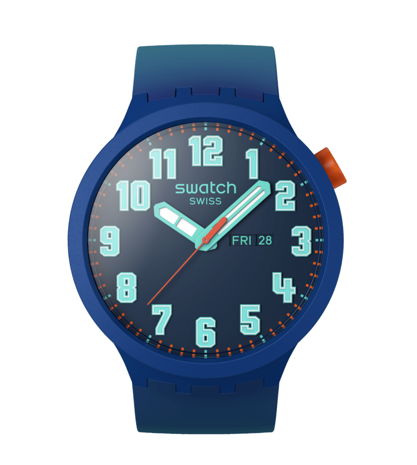 Swatch по существу жирные оригиналы Big Bold 47 -мм SB01N700