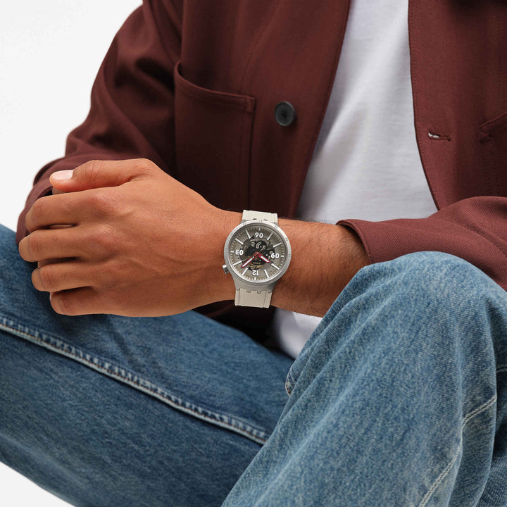 Swatch уверенный момент Originals Big Bold 47 -мм SB07S125