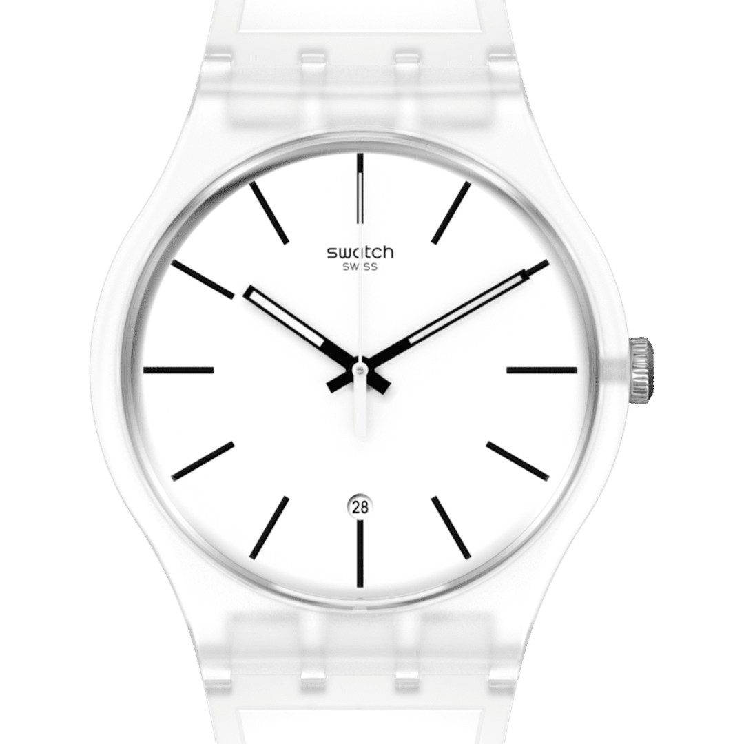 Swatch White Trip Originals New Gent 41mm SO29K401 watch