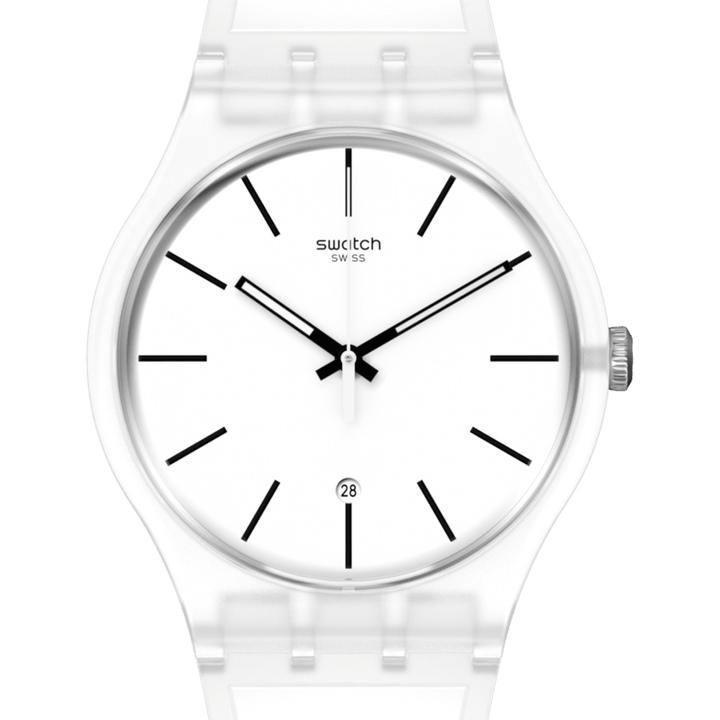 Swatch White Trip Originals New Gent 41 мм SO29K401 Watch