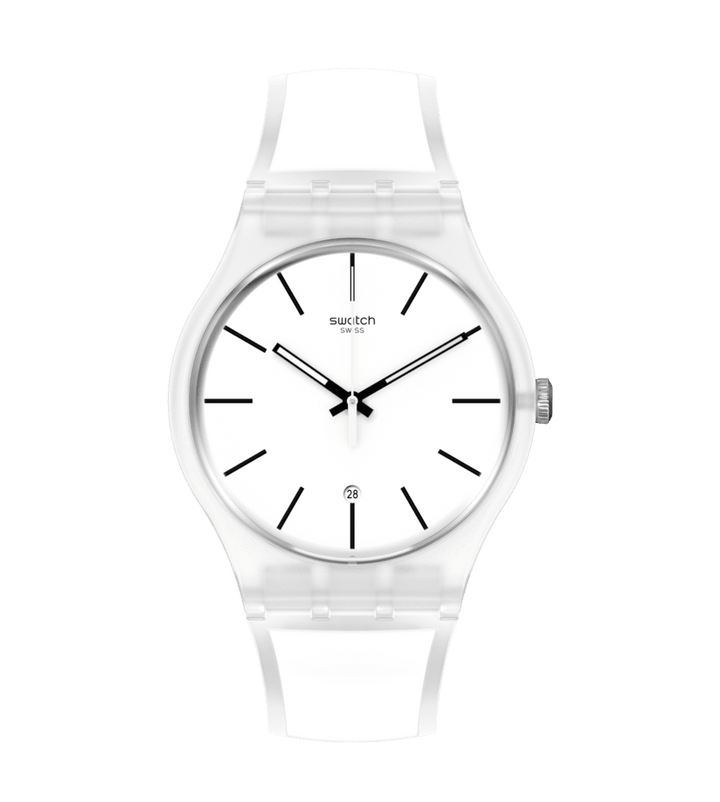 Swatch White Trip Originals New Gent 41 мм SO29K401 Watch