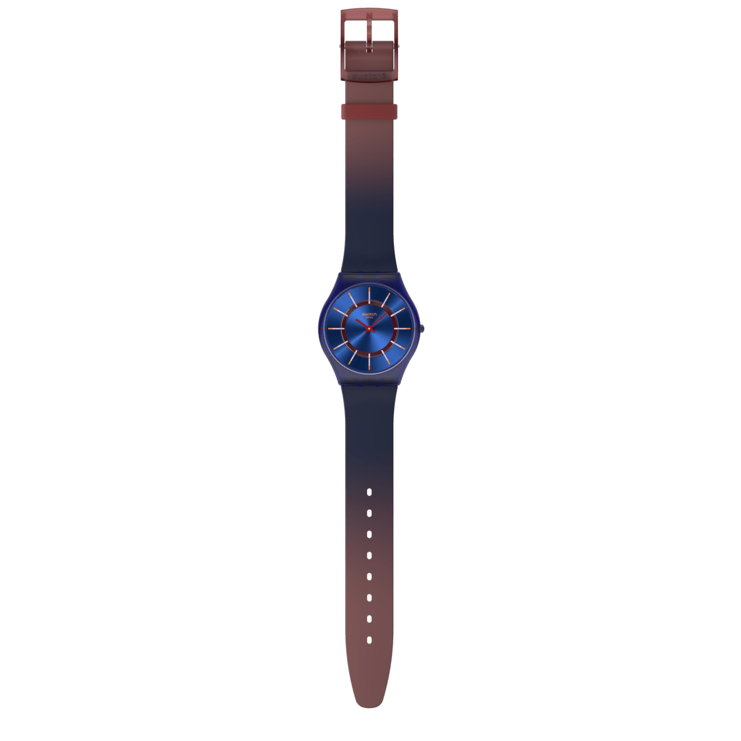 Swatch очень джазовая ягода Originals Skin 34 мм SS08N117