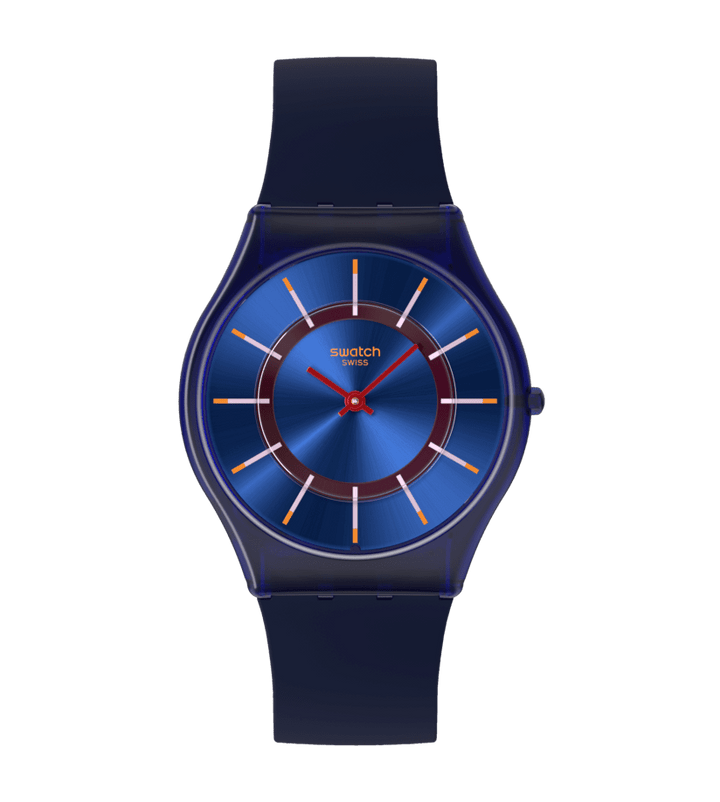 Swatch очень джазовая ягода Originals Skin 34 мм SS08N117