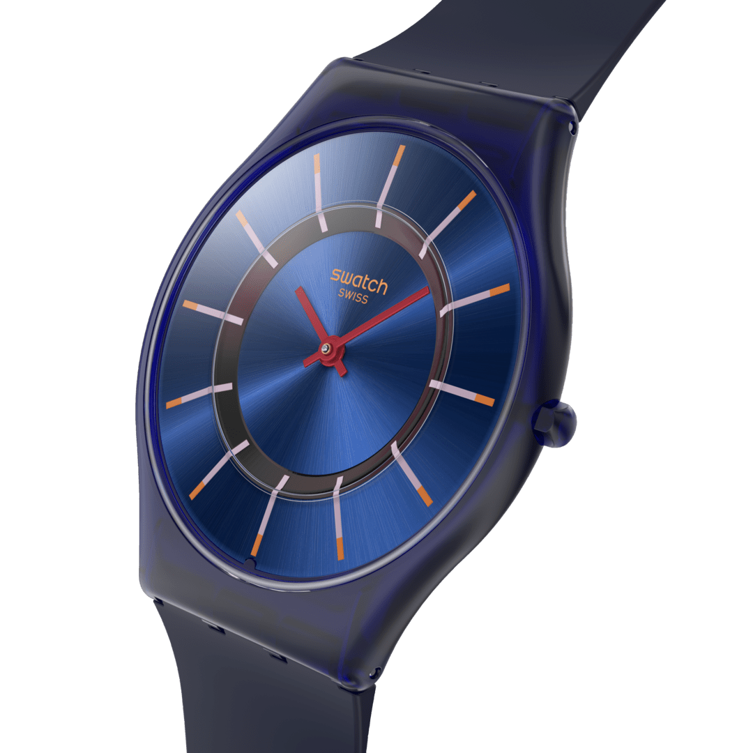 Swatch очень джазовая ягода Originals Skin 34 мм SS08N117