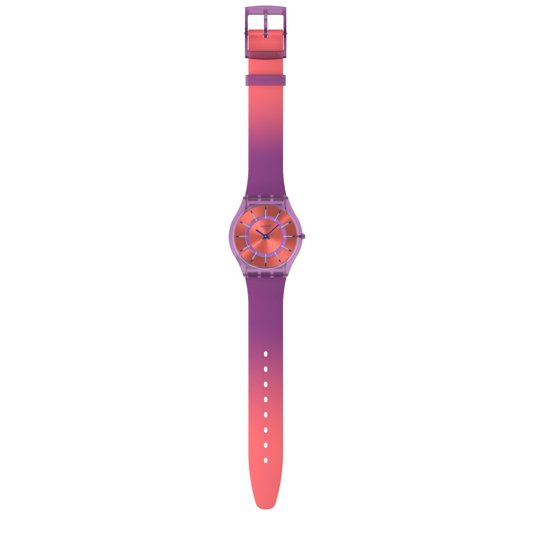 Swatch Jamys Grape Dream Originals кожа 34 мм SS08V108 Watch