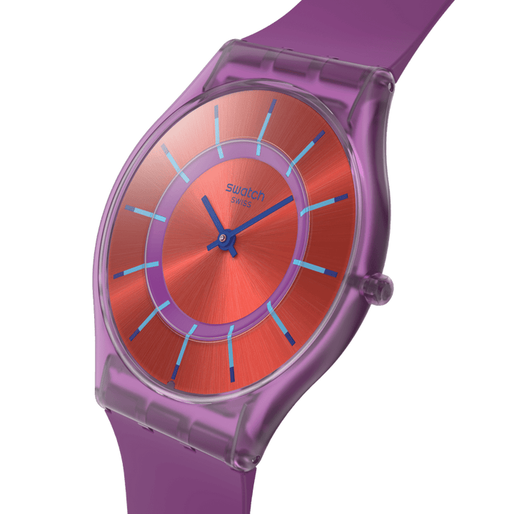 Swatch Jamys Grape Dream Originals Skin 34mm SS08V108 watch