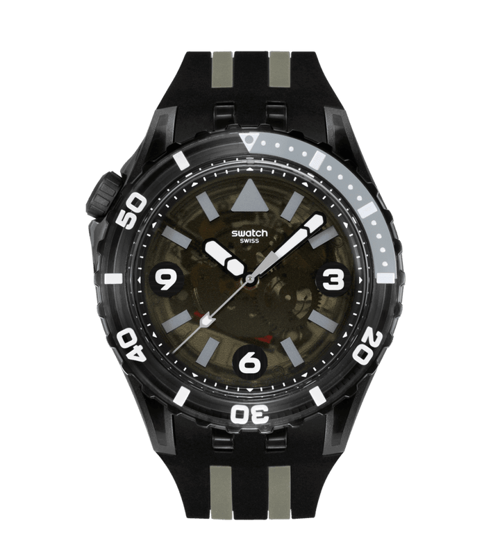 Swatch Scubaqua Black 44 -мм SSCU09B100 WATCH