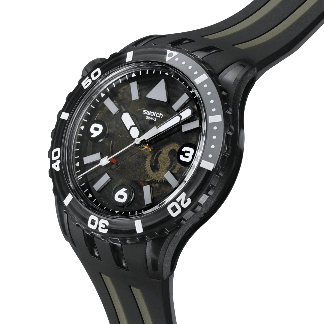 Swatch Scubaqua Black 44 -мм SSCU09B100 WATCH