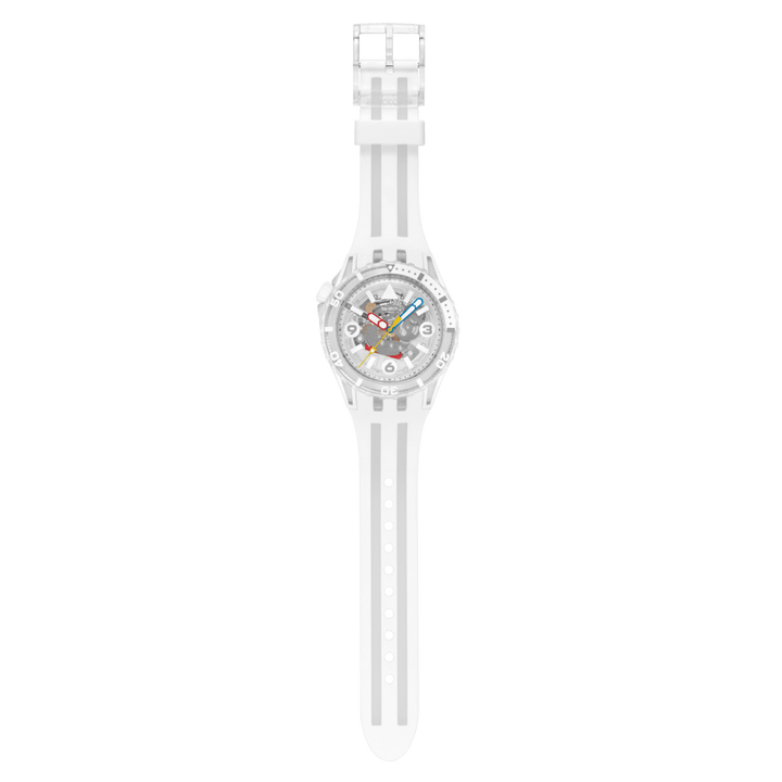 Swatch Scubaqua White 44 -мм SSCU09K100 Часы