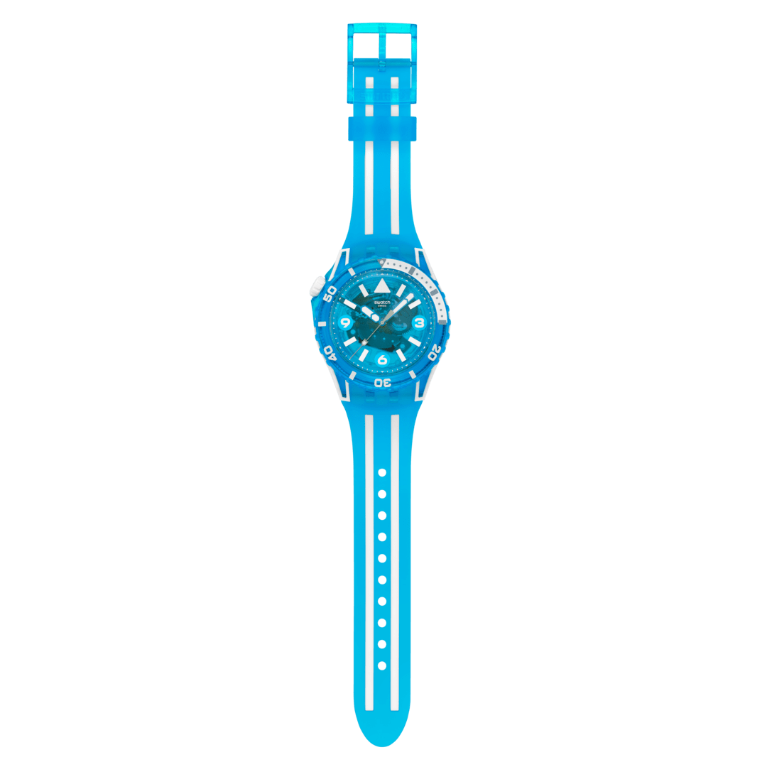 Swatch Scubqua Blue 44 мм SSCO09S100 WATCH