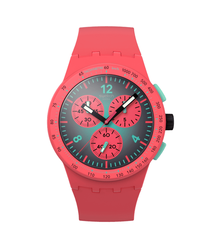 Swatch Paradiso Watch Kinetiko Originals Chrono 42mm Supp100