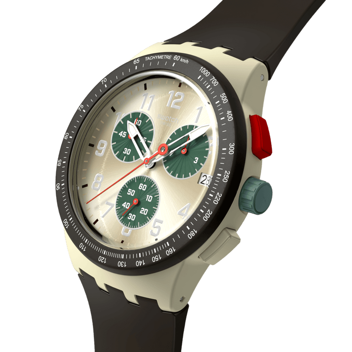 Swatch Obsidian Ink Originals Chrono 42mm uspe402 часы