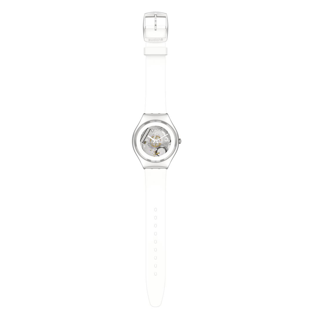 Swatch Pure White Irony Originals Skin Irony 38mm syxs138