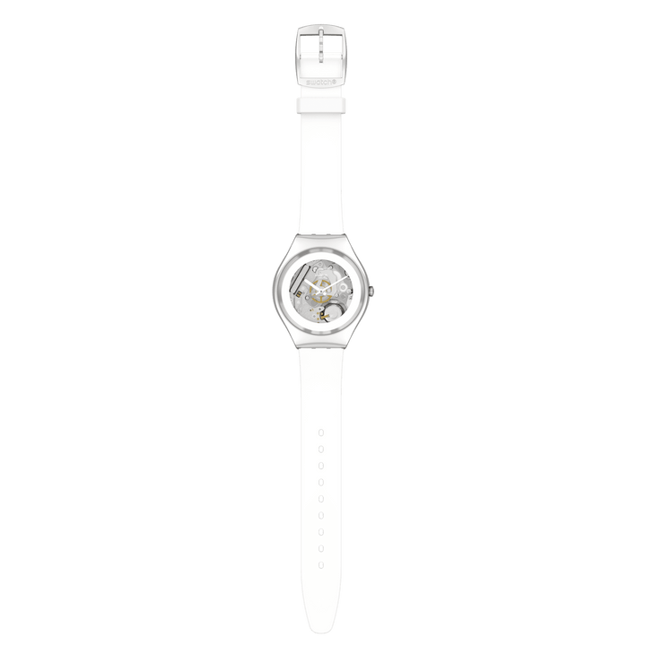 Swatch Pure White Irony Originals Skin Irony 38mm syxs138