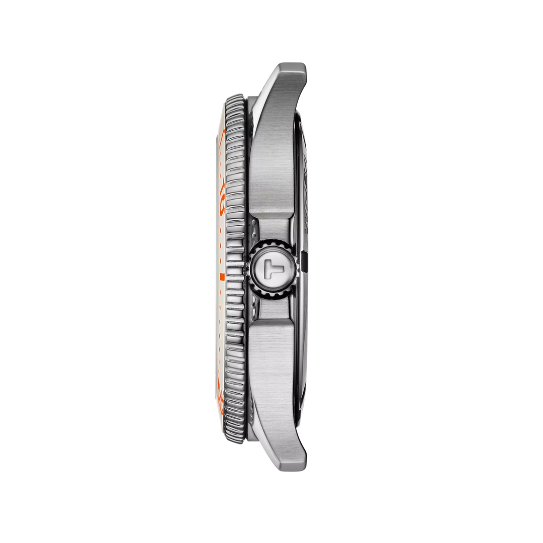 Часы Tissot Seastar Wilson WNBA Special Edition 40 мм Серебро Кварцевая сталь T120.410.17.011.00