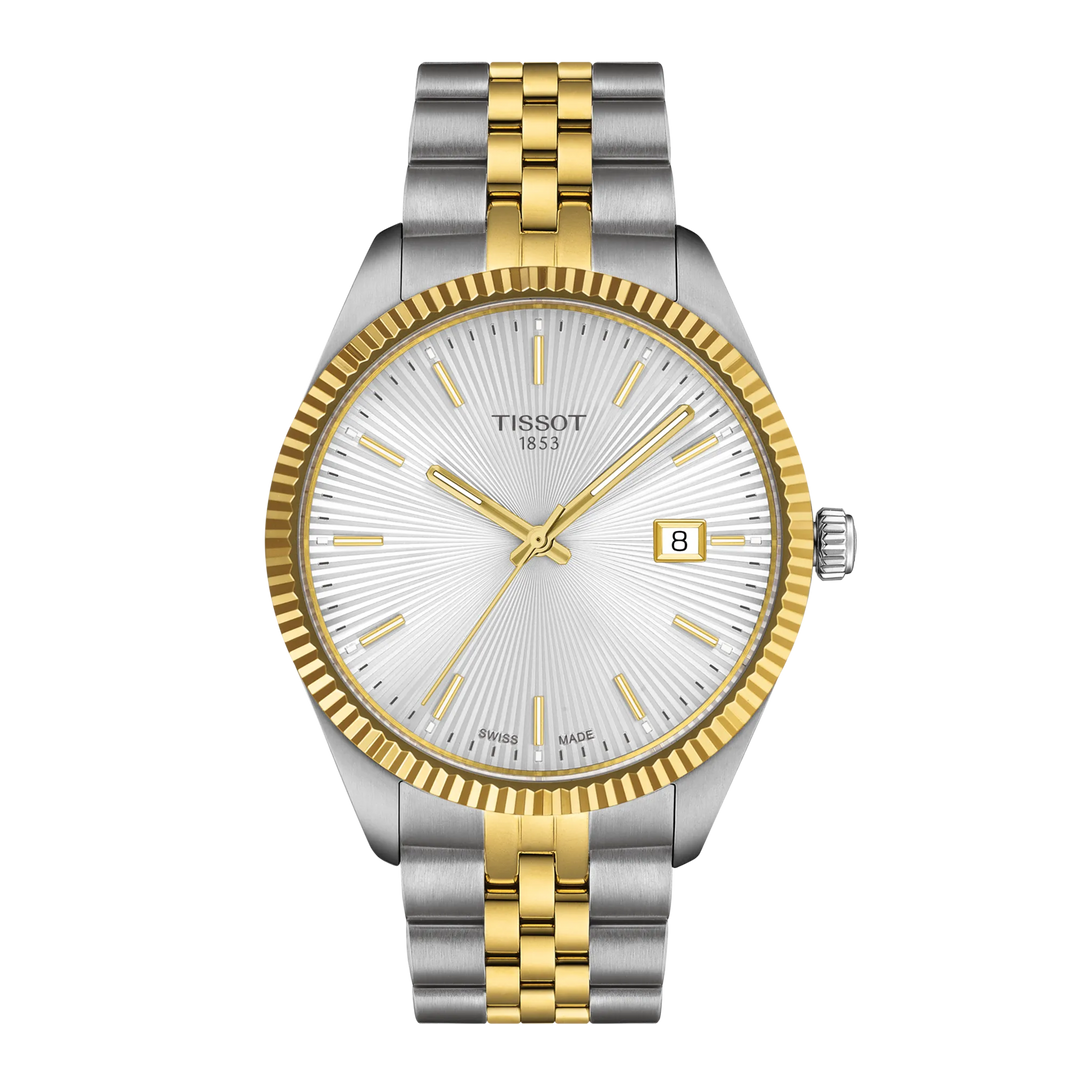 Баллада Tissot Ballade 40 -миллиметровый серебряный кварцевый отделка