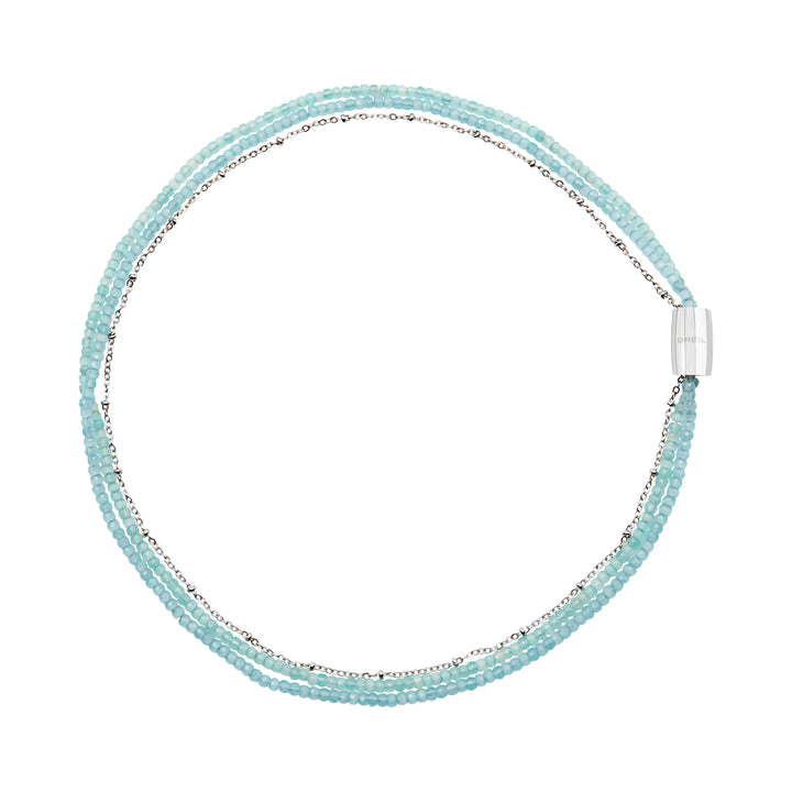 Breil magnetic necklace System Medium Sea Water Steel Crystal TJ3622